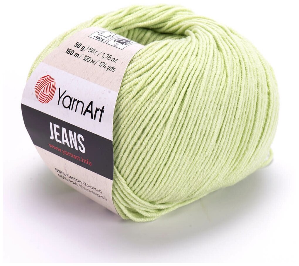  YarnArt Jeans  , 11 , 55 % , 45 % , 50 , 160 , 1 .