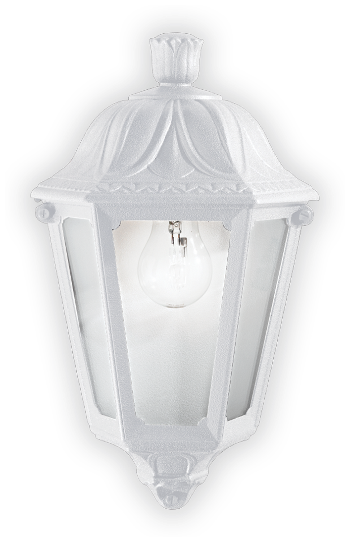 Уличный настенный светильник Ideal Lux ANNA AP1 макс.60Вт IP44 230В Белый Смола