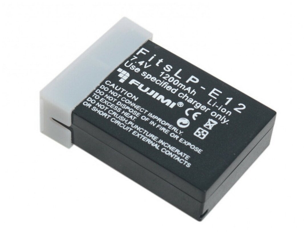 Аккумулятор Fujimi LP-E12 для EOS M, EOS 100