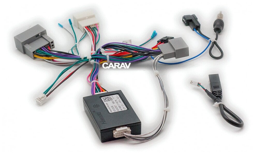 Провода для подключения Android магнитолы 16-pin на а/м Honda 2012-2015 (Питание + Динамики + Антенна + USB + Руль + Камера + CANBUS) CARAV 16-117