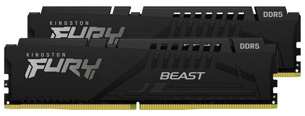 Оперативная память Kingston FURY Beast Black 2x 8GB (KF548C38BBK2-16)