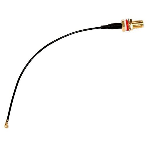Кабель SMA Female pigtail acsmaufl mikrotik mikrotik smasma кабельный переходник sma male to sma male 1м