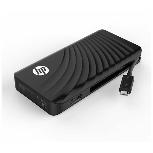Внешний SSD HP 256 GB P800 Thunderbolt 3, чёрный, 2.5