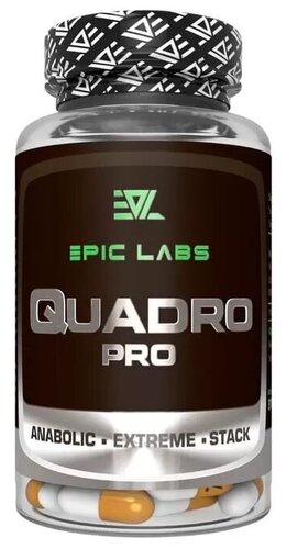 Epic Labs Quadro Pro, 60 капсул (Лигандрол + Ибутаморен + Радарин ...