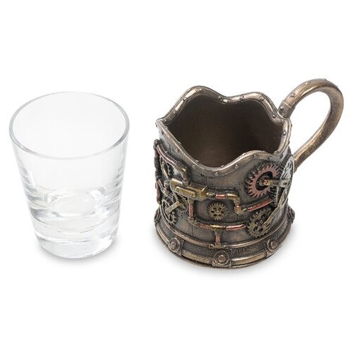 WS-276 Стакан с подстаканником в стиле Стимпанк 4506₽