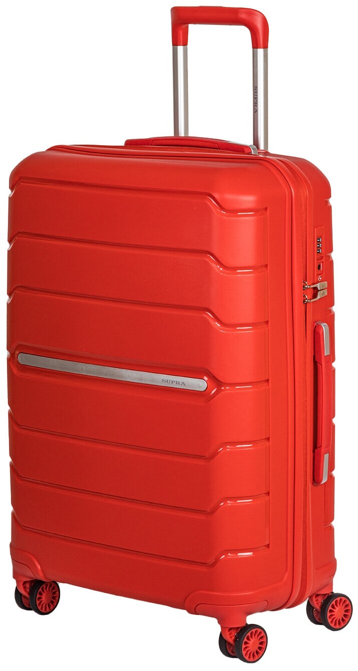 Чемодан SUPRA LUGGAGE STS-1004-M, red pepper