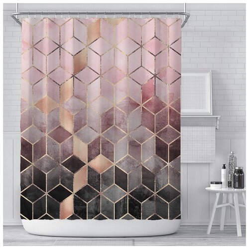 Штора для ванной комнаты 