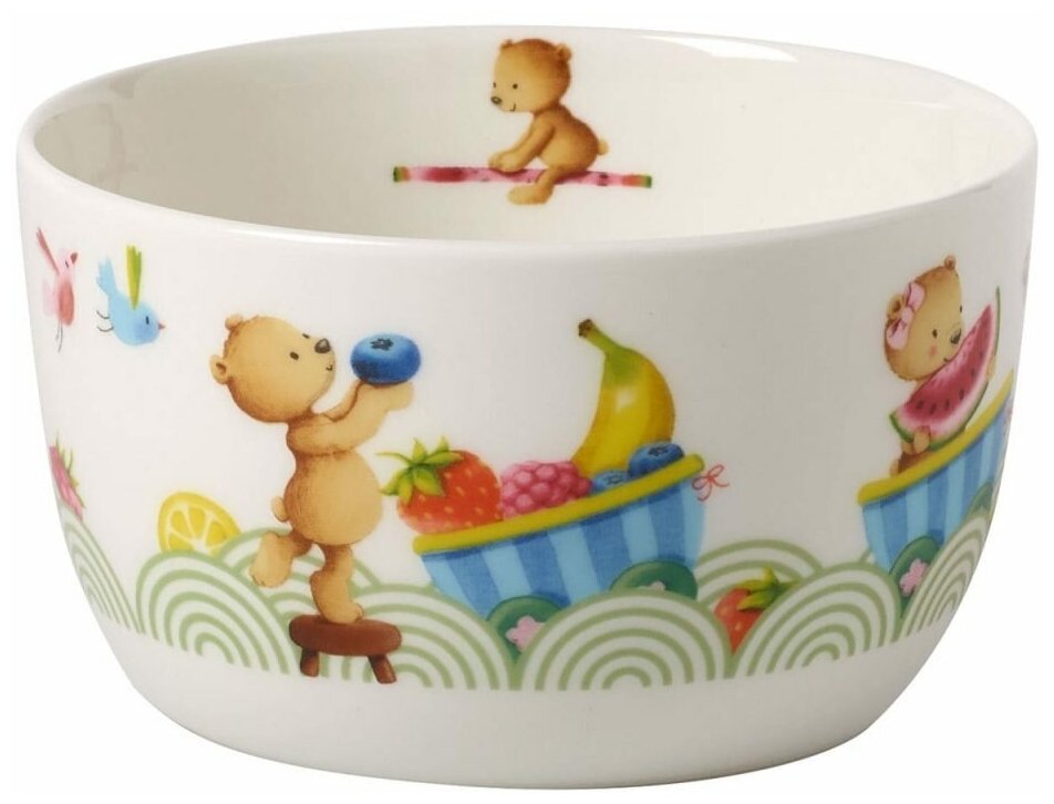 Набор детской посуды из 3-х предметов Hungry Bear Villeroy & Boch, Фарфор