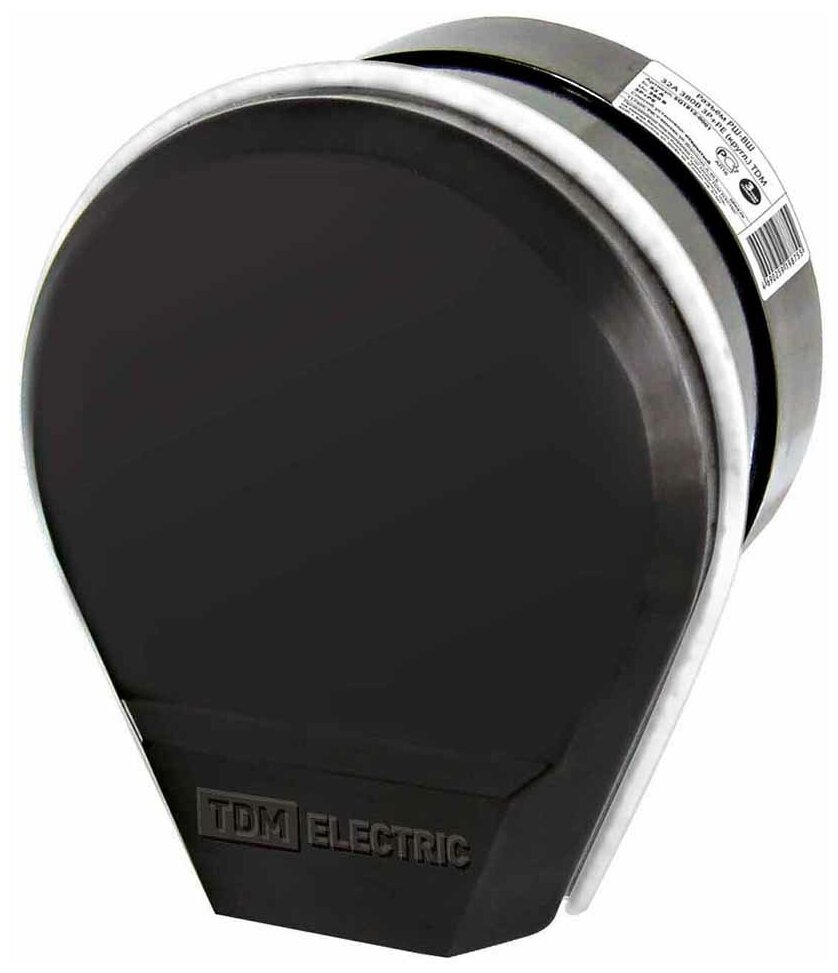 Вилка электрическая TDM Electric SQ1812-0002 РШ-ВШ, 32 А, черная