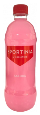 Sportinia L-CARNITINE (1500 mg) Сакура (японская вишня) 0,5л.*12шт. Спортиния