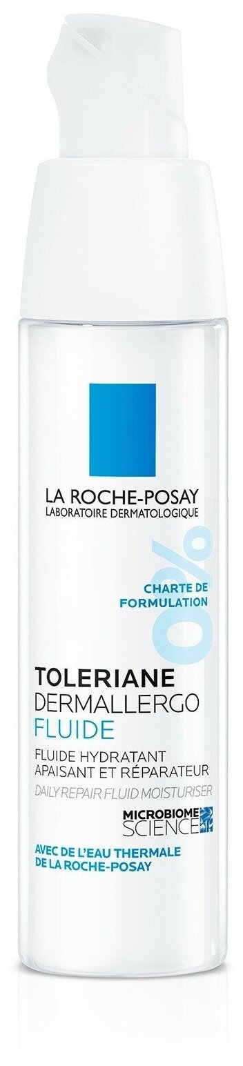 La Roche-Posay Toleriane Dermallergo Fluide Успокаивающий флюид, 40 мл