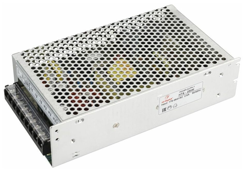 Arlight Блок питания HTS-250M-24 (24V, 10.5A, 250W) (Arlight, IP20 Сетка) 020820