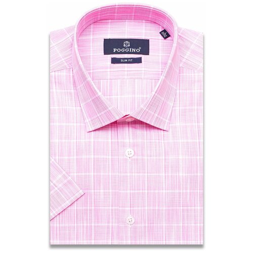 фото Рубашка poggino, размер (48)m, розовый