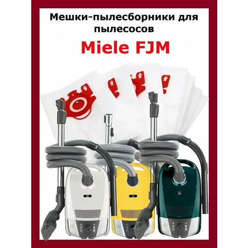 Мешки-пылесборники Total reine одноразовые для пылесоса Miele FJM пылесборник miele fjm hyclean 3d efficiency 4 шт