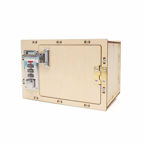 Конструктор деревянный - Горизонтальный сейф механический шифр - модель W046 Бренд DLED 586₽