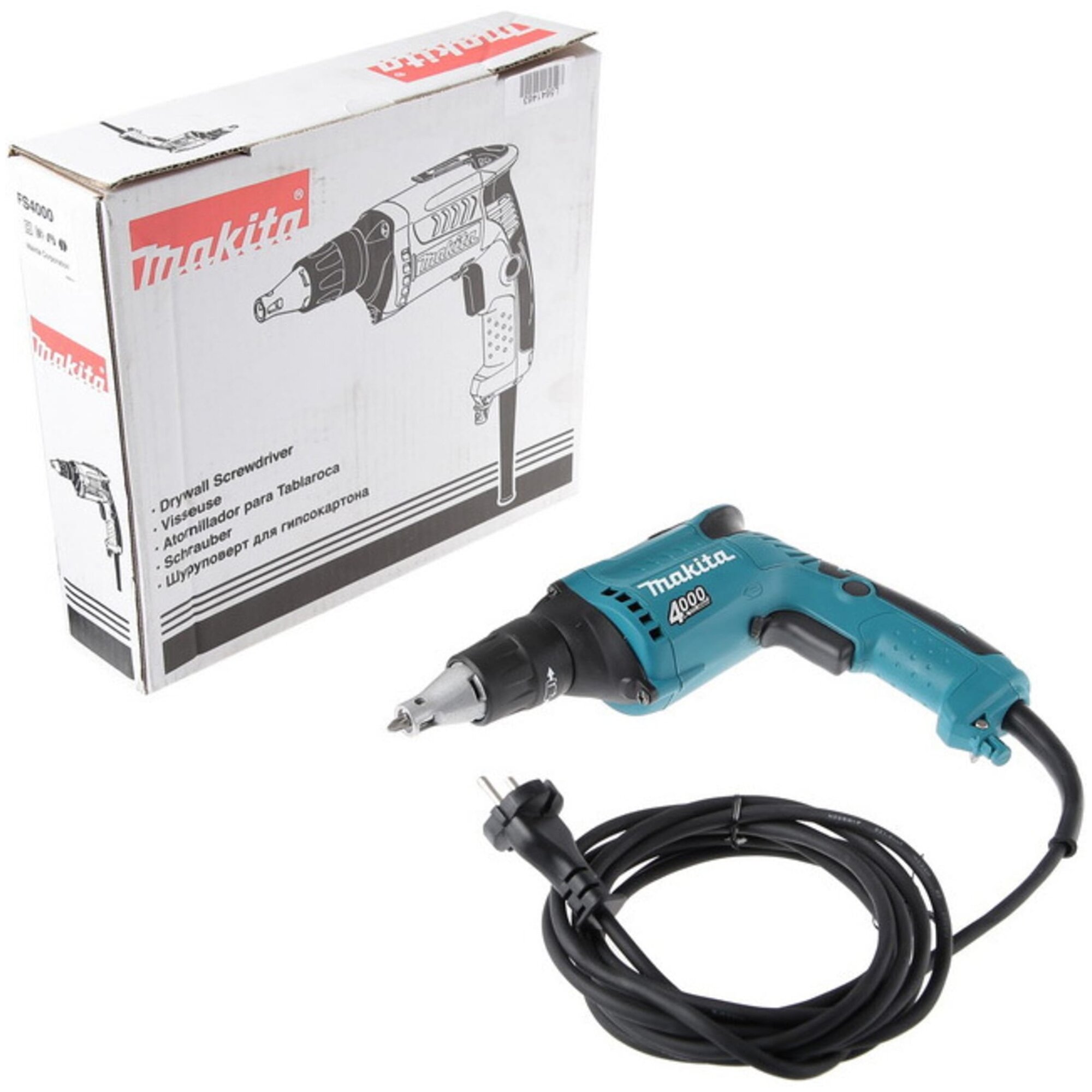 Шуруповерт Makita FS4000 570Вт патрон: держатель бит 1/4 — фото 1