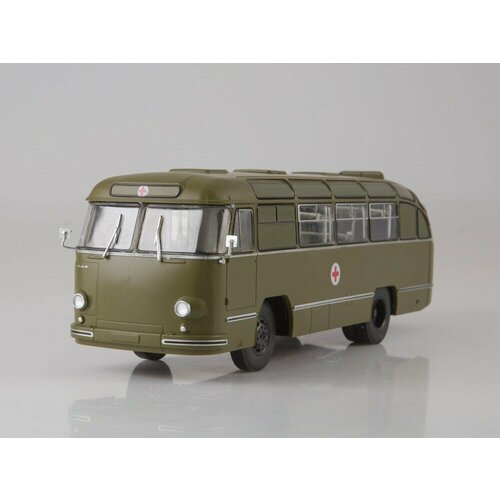 Коллекционная модель автобуса MODIMIO спецвыпуск ЛАЗ-695А Санитарный, 1:43