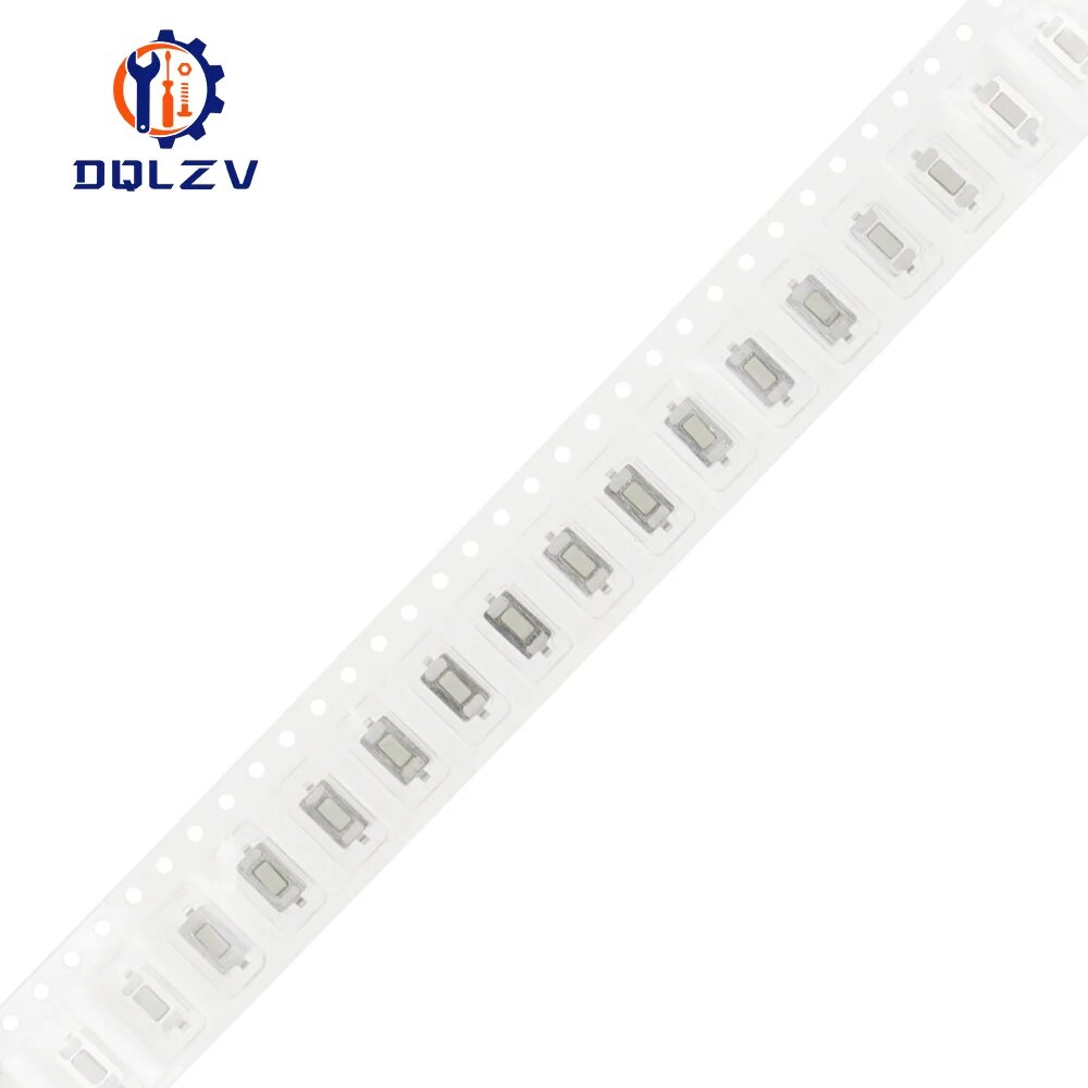 Тактовые коммутаторы DQLZV 3x6x43 мм Braid 50PCS