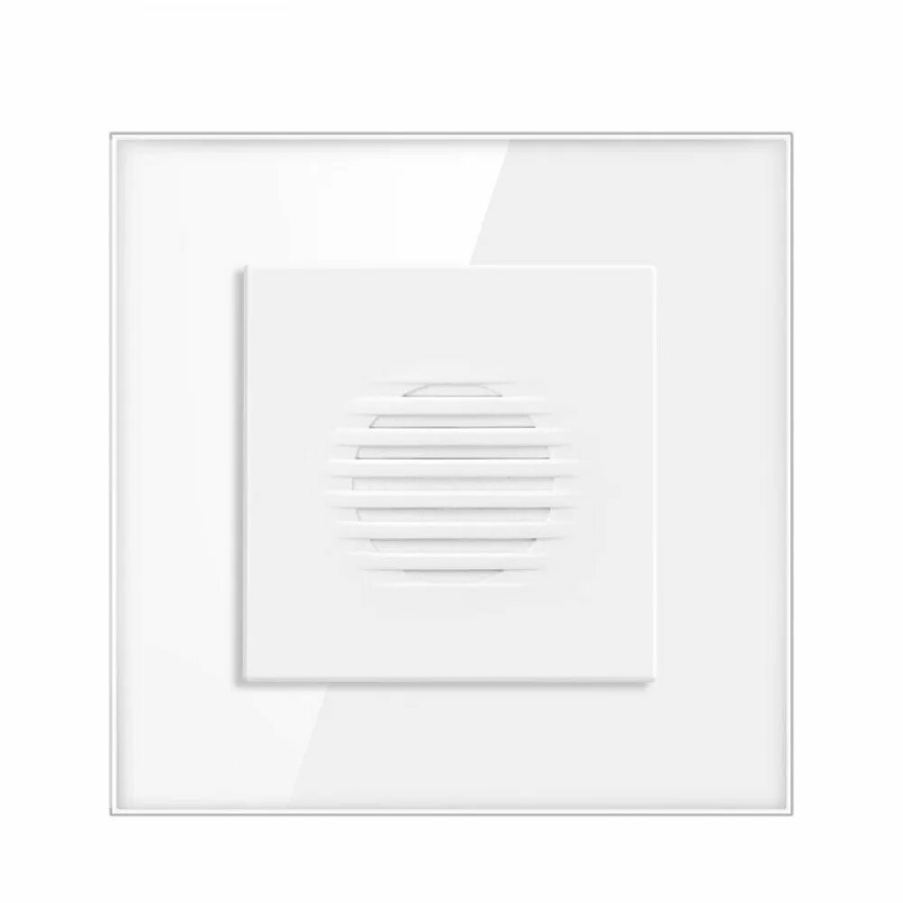 86 Тип Встроенный AC220V Проводной дверной звонок для отеля Домашний дверной звонок Настенная кнопка 16A Панель из закаленного хрустального стекла Переключатель дверного звонка белый