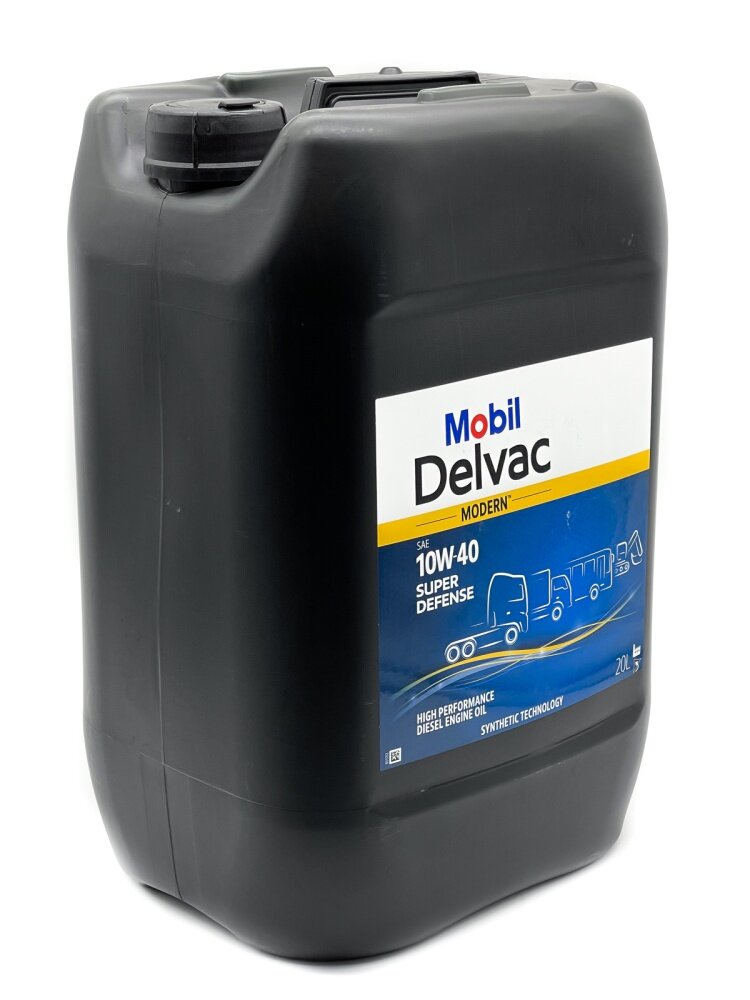 Mobil Delvac Modern 10W-40 Super Defense 20 л (MX Extra) 157060