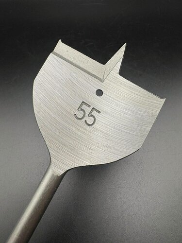 Изображение товара Сверло плоскофрезерное перьевое по дереву 55 x 152 мм