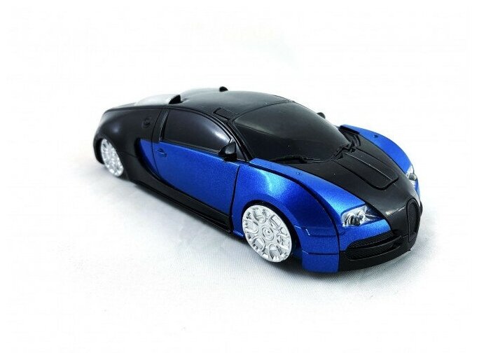 Meizhi Робот трансформер Bugatti Veyron на пульте управления (со светом и звуком) Meizhi MZ-2815X ()