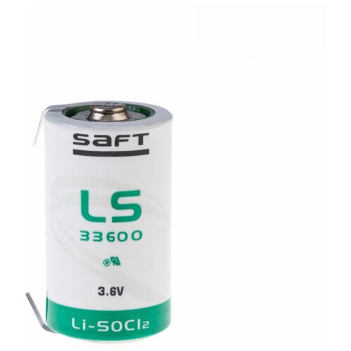 Батарейки Saft LS33600 D CNR с ленточными выводами