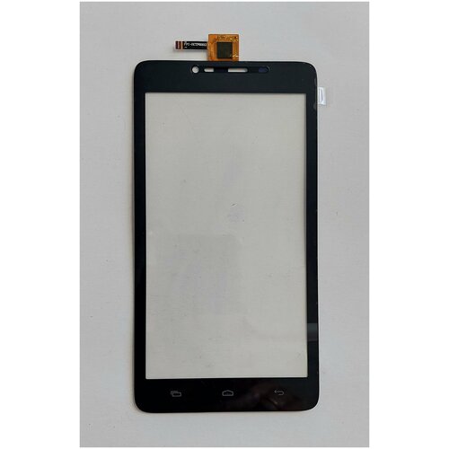 Тачскрин для Fly IQ4601 (Era Style 2)/Micromax A102 <черный>