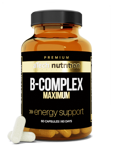 Витаминный комплекс "B-complex" / Витамины группы В aTech Nutrition Premium 60 капсул