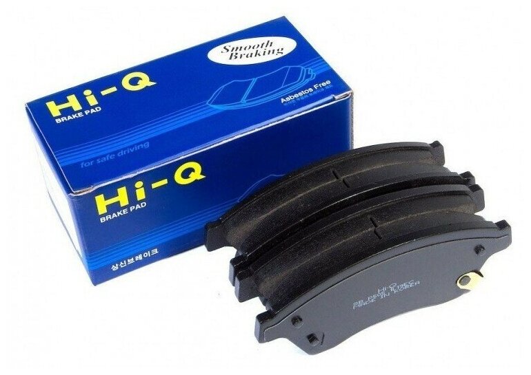 Дисковые тормозные колодки задние SANGSIN BRAKE SP1401IN для Kia Rio, Hyundai Solaris, Hyundai Accent (4 шт.)