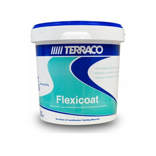 Покрытие гидроизоляционное Terraco Flexicoat (4кг)