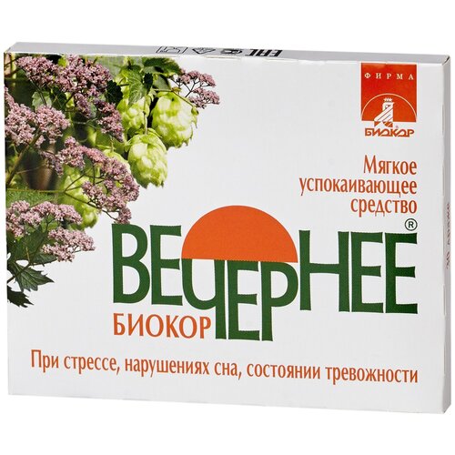 Вечернее Биокор др., 60 шт., 1 уп.