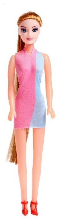 Кукла-модель «Ира» в платье, микс