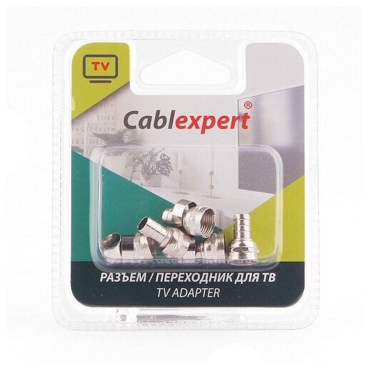 F разъёмы для кабеля RG6 Cablexpert SPL6-03