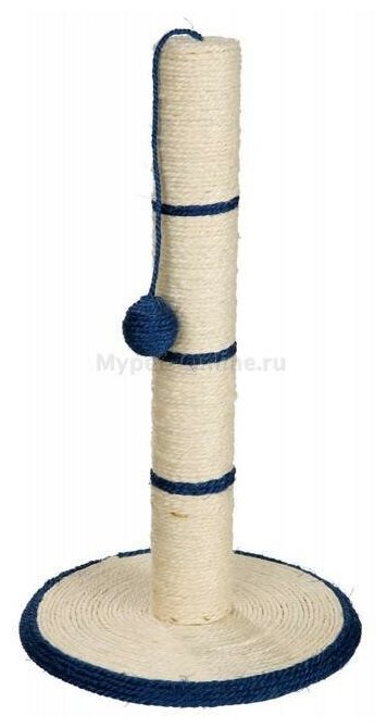 Когтеточка для кошек Trixie Scratching Post, размер 35х62см.