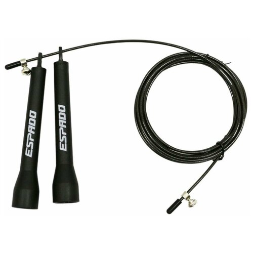 фото Скакалка espado скоростная, черная