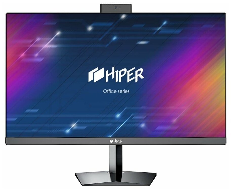 Hiper AIO Office HO-D3-H510-B, 27''display IPS 1920x1080 , m b Intel MSI H-510TI, no CPU, no RAM DDR4 SO-DIMM 2400 МГц-2933 МГц , no HDD, no ODD, 1 HDMI, 1 DP, 4 USB3.2 gen1, 2 USB2.0, 1 RJ45 Gigabit