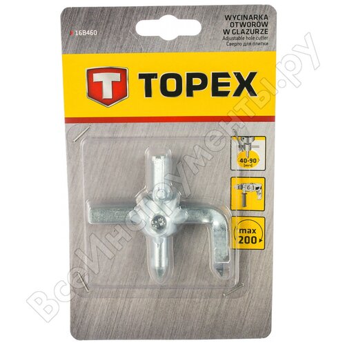 Сверло для плитки TOPEX 16B460