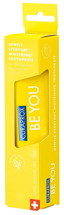 BE YOU Зубная паста Восходящая звезда, 60 ml (желтая)