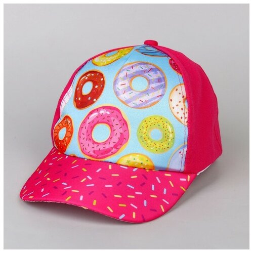 фото Кепка детская «пончики», р-р. 54-58, 5-7 лет overhat
