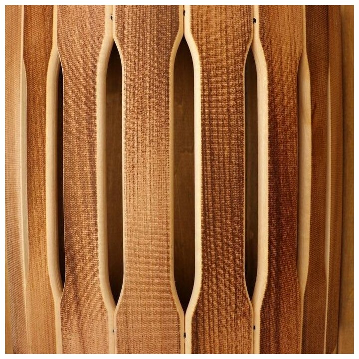 Абажур деревянный, угловой "Добрыня" 29,5х23х16 см - фотография № 2