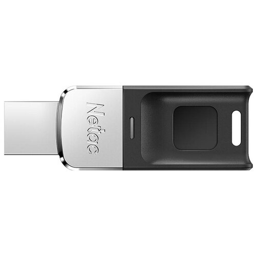 Флеш-память Netac US1 USB3.0 AES 256-bit Fingerprint Encryption Drive 32GB, 1 шт.