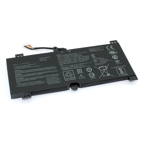 Аккумуляторная батарея для ноутбука Asus GL704 (C41N1731-1) 15,4V 62Wh 4335mAh блок питания для ноутбука asus rog strix scar ii gl704 20v 200w 10a dc 6 0 x 3 7 мм штекер