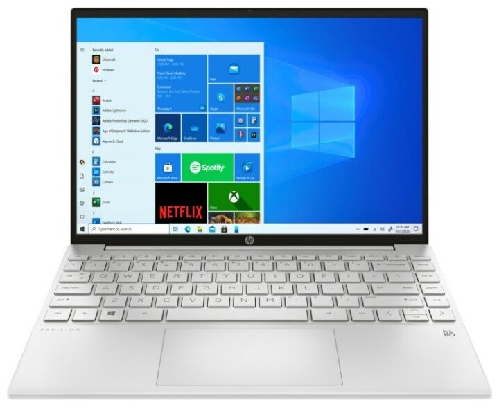 Ноутбук HP Pavilion Aero 13-be0044ur 133 WQXGA Ryzen 5 5600U 16GB 512GB SSD noODD WiFi BT FPR DOS 4E0Y8EA