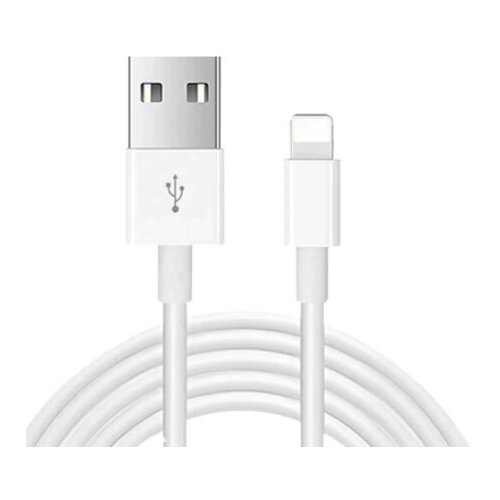 USB-кабель для синхронизации данных и зарядки для Apple iPhone 6 6S 7 8 Plus 9 10 X XR XS Max 11 12 mini 13 Pro комплект 2 шт кабеля