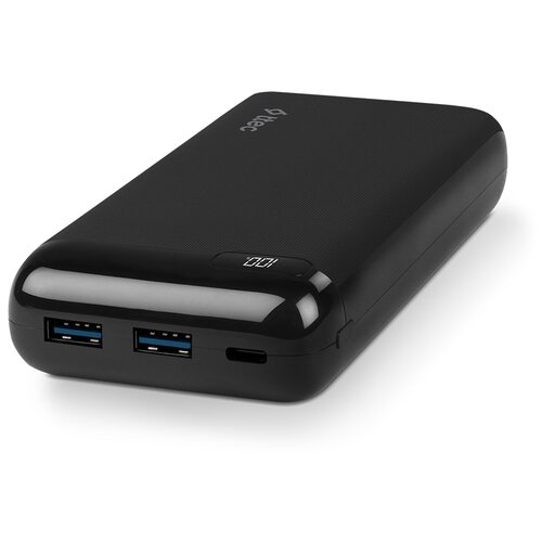 Внешний аккумулятор ttec 20.000mAh PowerSlim LCD PD QC 18Вт;USB-C PD 20Вт Черный 2BB186S