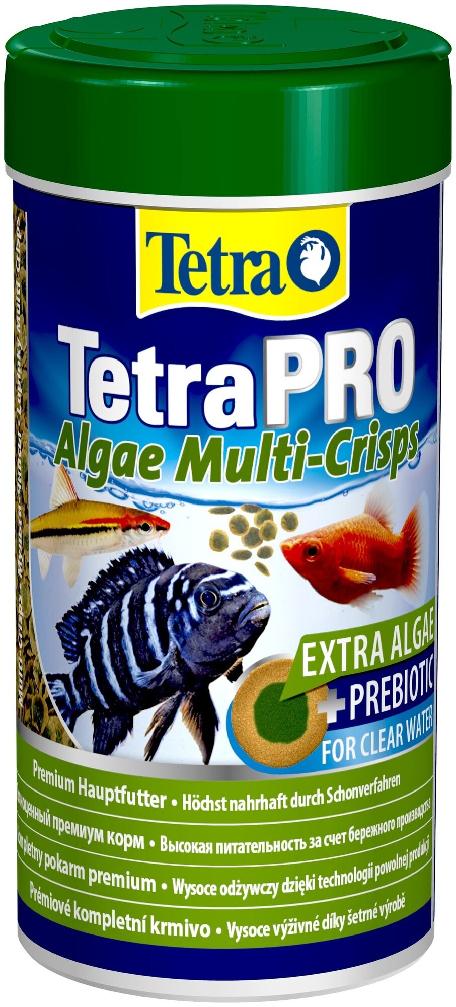 Tetra TetraPro Algae Multi-Crisps корм для всех видов рыб в чипсах, 250 мл - фотография № 2