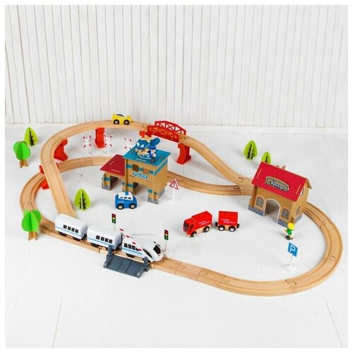 Железная дорога с вертолётной площадкой 10589₽