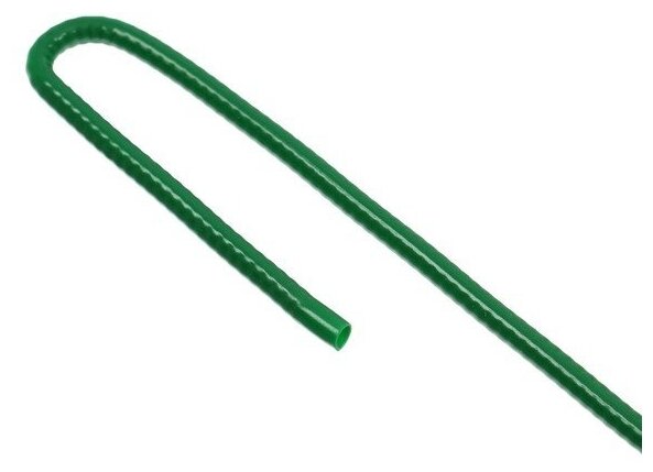 Колышек универсальный, h = 30 см, ножка d = 0.3 см, набор 10 шт, зелёный, Greengo