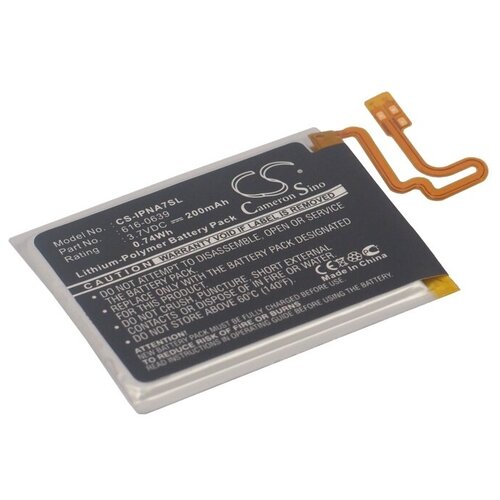 Аккумуляторная батарея для mp3 плеера Apple iPod Nano 7G (616-0640)